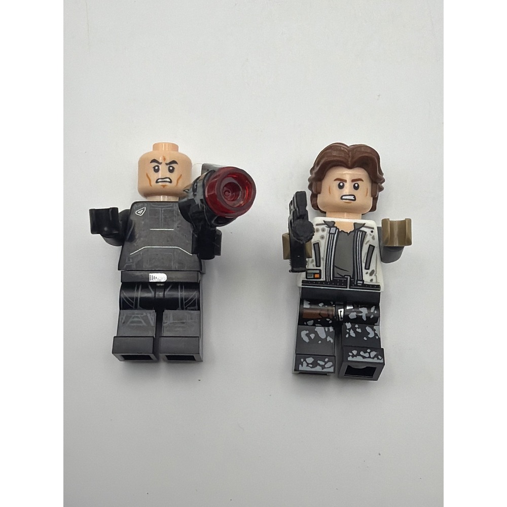 LEGO Star Wars Minifigures Han Solo Mudtrooper & First Order Crew Member Lot